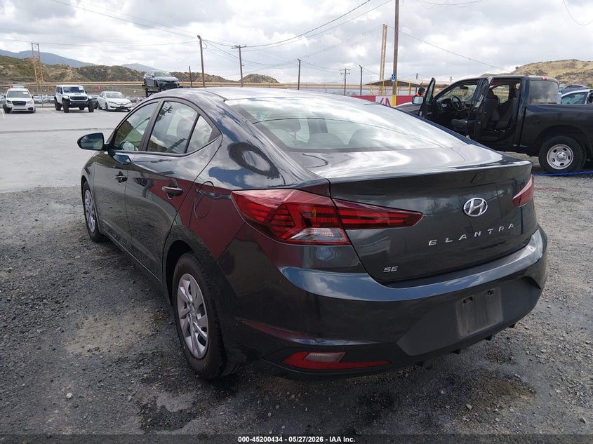 Vin: 5npd74lf0lh610539, lot: 45698162, hyundai elantra se 20203