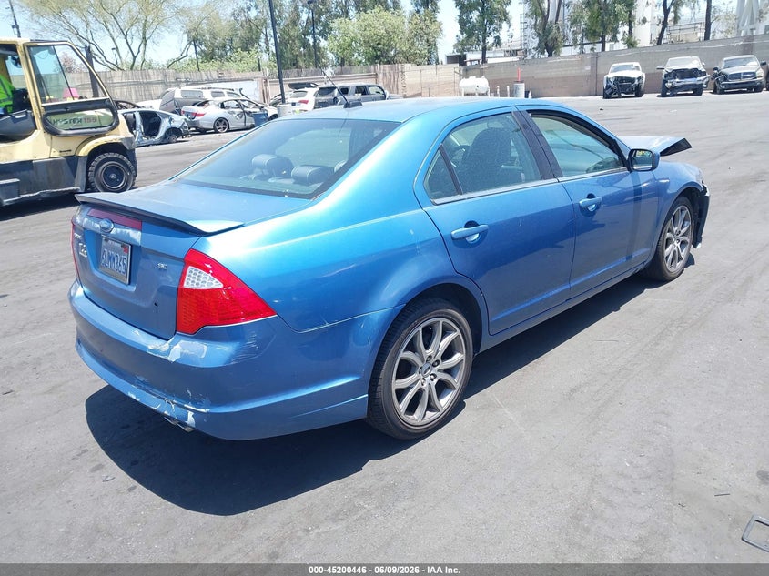 FORD FUSION 2010 VIN 3FAHP0HA5AR260817