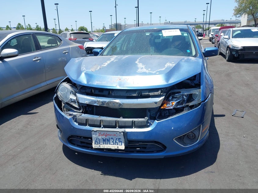 FORD FUSION 2010 VIN 3FAHP0HA5AR260817