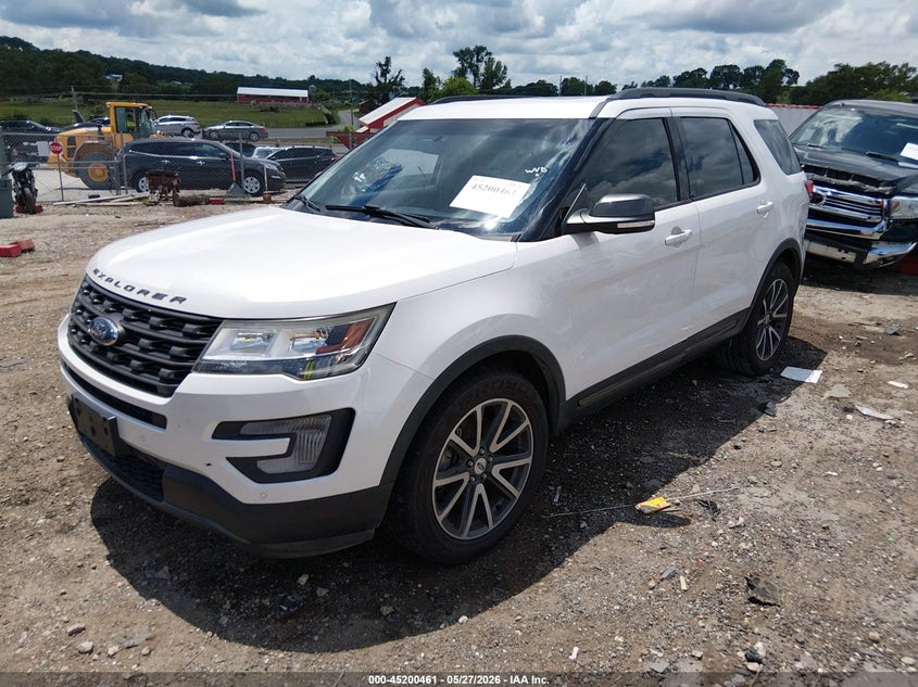 Vin: 1fm5k7d87hgd49163, lot: 45698189, ford explorer xlt 20172