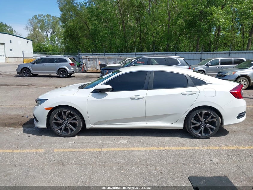 VIN 2HGFC2F82LH549551 2020 HONDA CIVIC SPORT