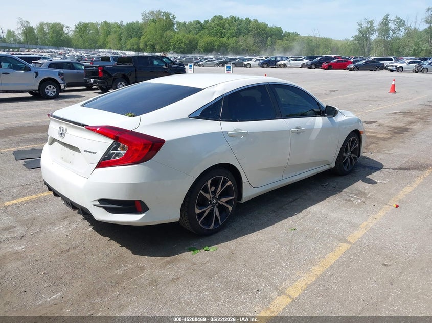 VIN 2HGFC2F82LH549551 2020 HONDA CIVIC SPORT