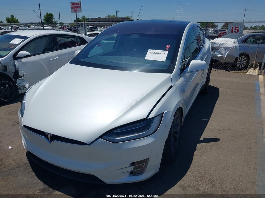 Vin: 5yjxcae24jf141176, lot: 45698202, tesla model x 100d/75d/p100d 20182