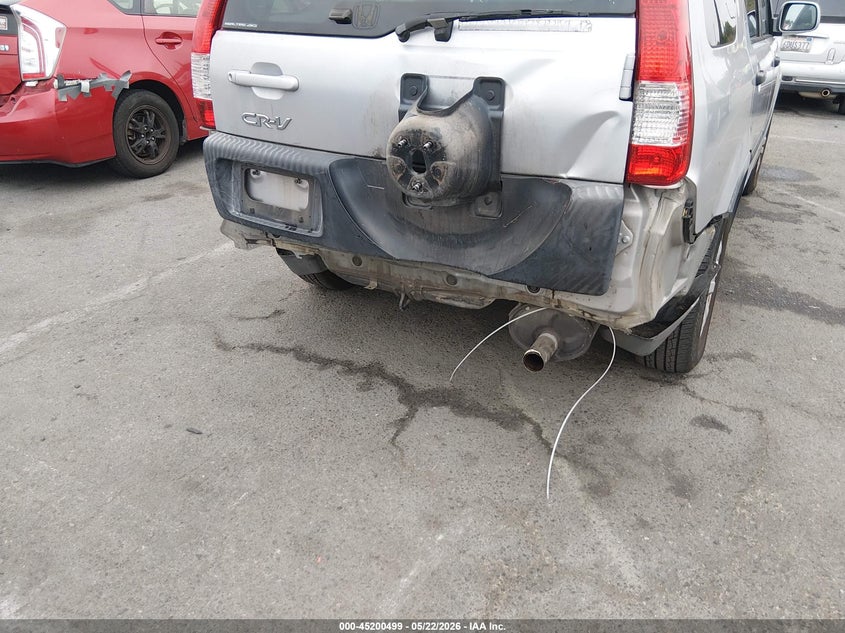 2005 HONDA CR-V SPORT UTILITY VEHICLE 2.4L I-4 DOHC, VVT, 160HP