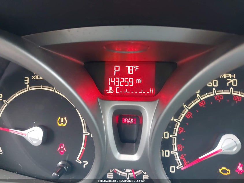 2013 Ford Fiesta Se VIN: 3FADP4BJ2DM146337 Lot: 45200501