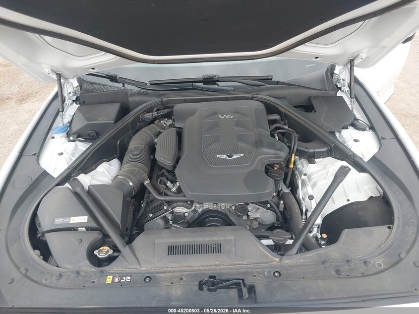 2018 Genesis G80 3.8 VIN: KMHGN4JE1JU238124 Lot: 45200503