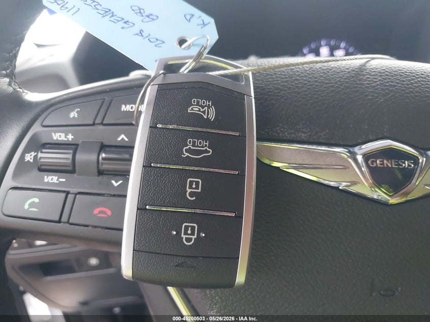 2018 Genesis G80 3.8 VIN: KMHGN4JE1JU238124 Lot: 45200503