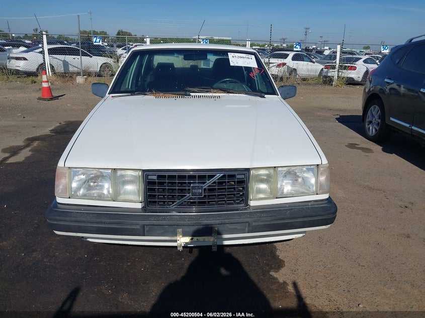 1992 Volvo 940 Gle VIN: YV1JS8707N1054068 Lot: 45200504