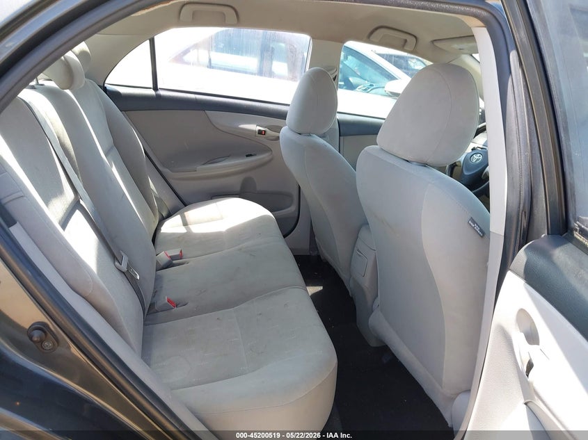 2012 Toyota Corolla 1.8 grey Lot 111045200519 Vin 2T1BU4EE8CC798573
