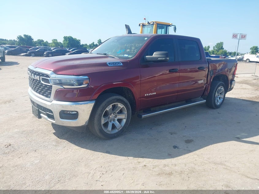 Vin: 1c6srffp2sn520266, lot: 45698249, ram 1500 lone star  4x4 5'7 box 20252