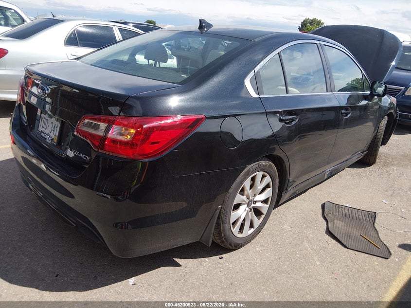 Vin: 4s3bnac64h3057358, lot: 45698251, subaru legacy 2.5i premium 20174