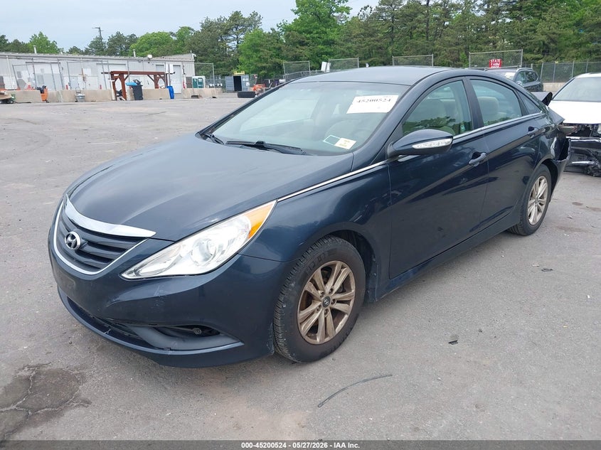 2014 Hyundai Sonata Gls 5NPEB4AC3EH870075 photo 1