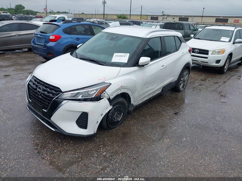 Vin: 3n1cp5cv0pl569332, lot: 45698275, nissan kicks sv xtronic cvt 20232