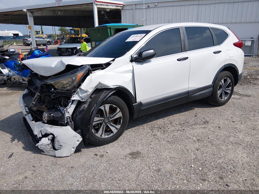 2019 Honda Cr-V Lx 2HKRW5H37KH413251 photo 1