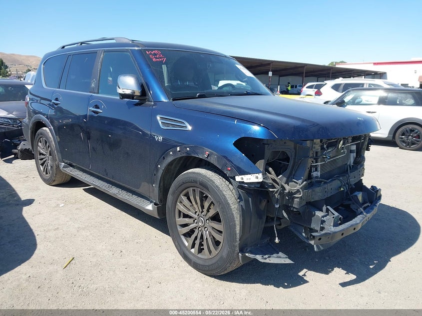 Vin: jn8ay2ne6j9734124, lot: 45698282, nissan armada platinum 2018 img_1