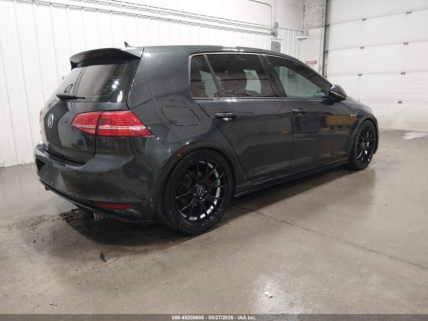 Vin: 3vw4t7au8gm069901, lot: 45698334, volkswagen golf gti se 4-door 20164