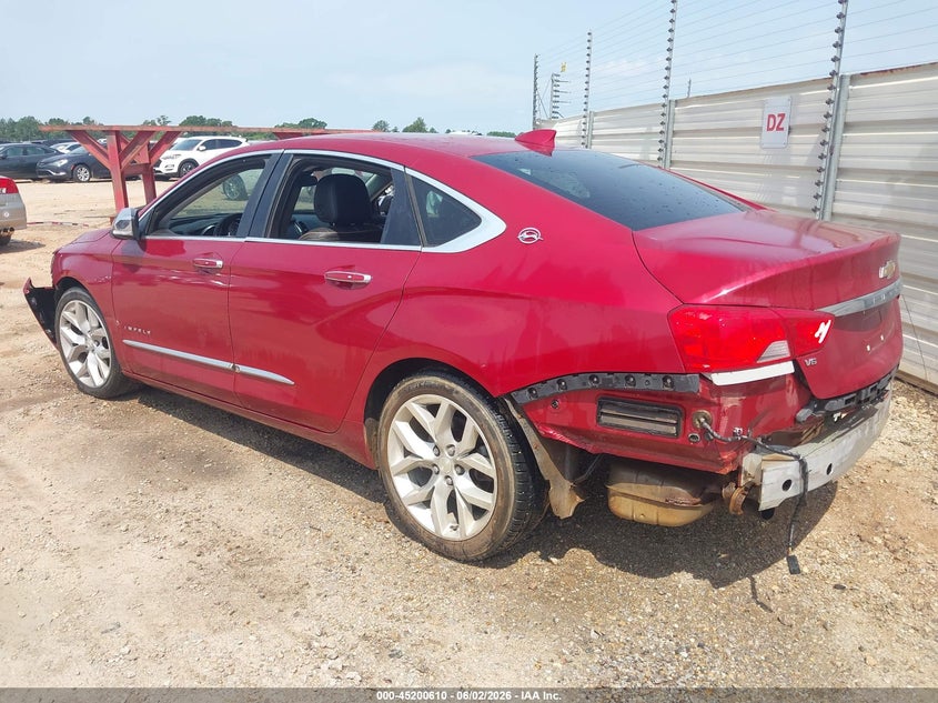 Vin: 1g1165s32fu114499, lot: 45698338, chevrolet impala 2lz 20153
