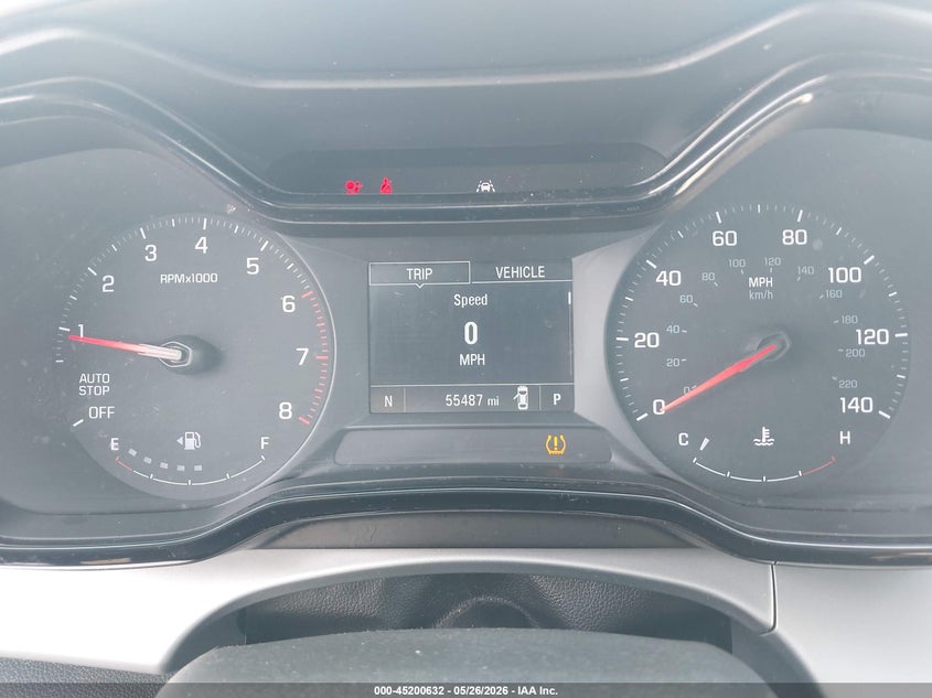 2025 CHEVROLET TRAX 1.2L I-3 DI, DOHC, V(VIN: KL77LFEP4SC065446