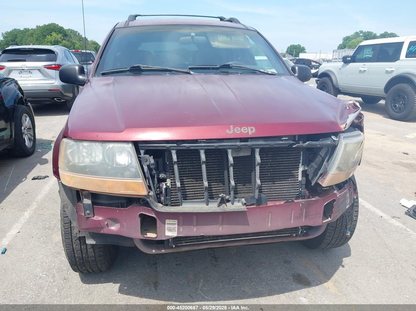 2001 Jeep Grand Cherokee Laredo VIN: 1J4GW48S81C539020 Lot: 45200687