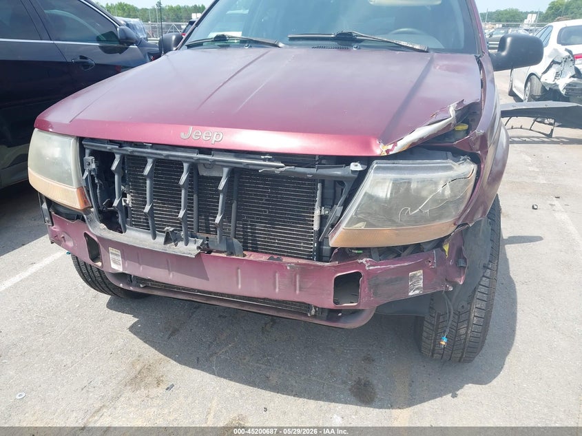 2001 Jeep Grand Cherokee Laredo VIN: 1J4GW48S81C539020 Lot: 45200687