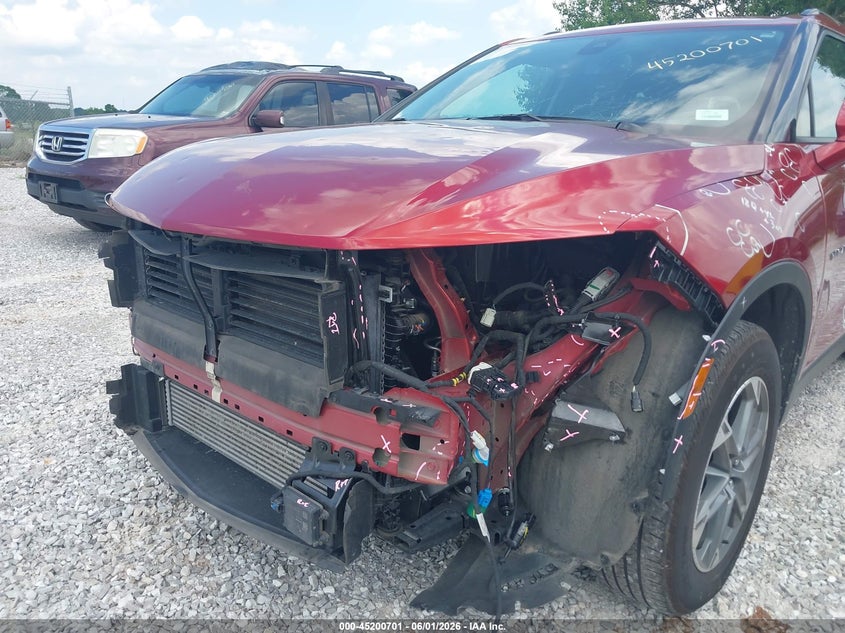 VIN 3GNKBCR45RS180695 2024 CHEVROLET BLAZER FWD 2LT