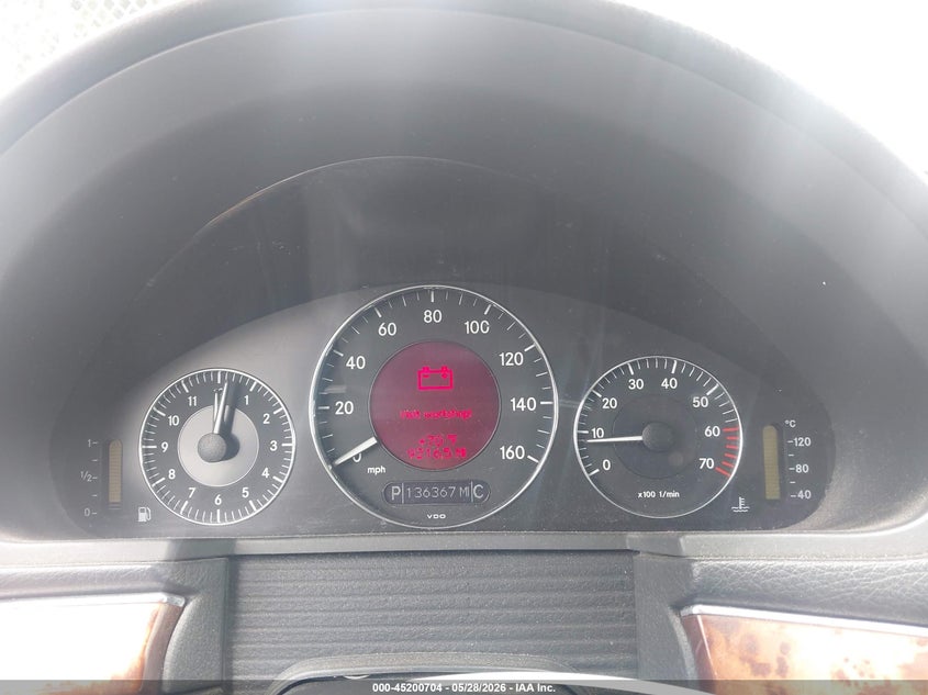 2004 Mercedes-Benz E 500 VIN: WDBUF70J44A412650 Lot: 45200704