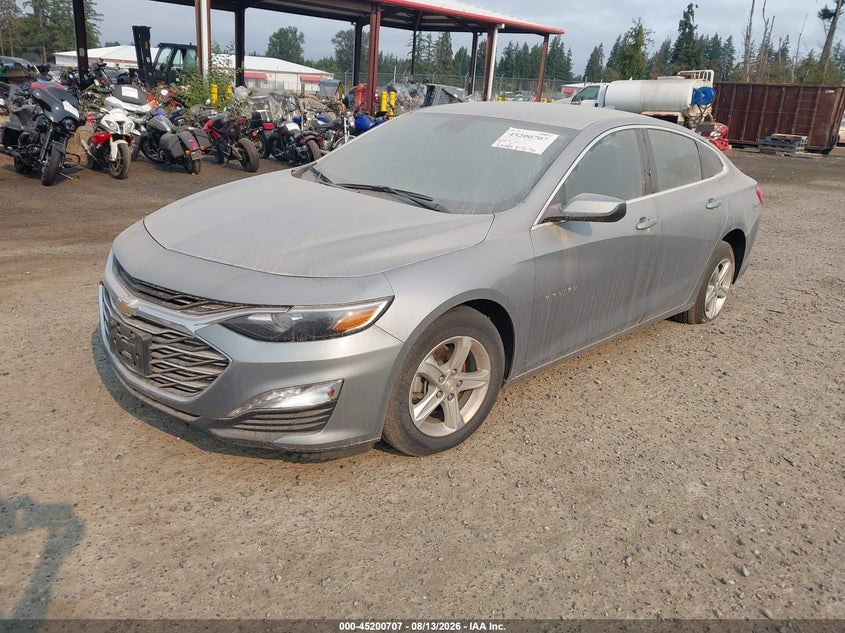 Vin: 1g1zd5st8pf236993, lot: 45698435, chevrolet malibu fwd 1lt 20232