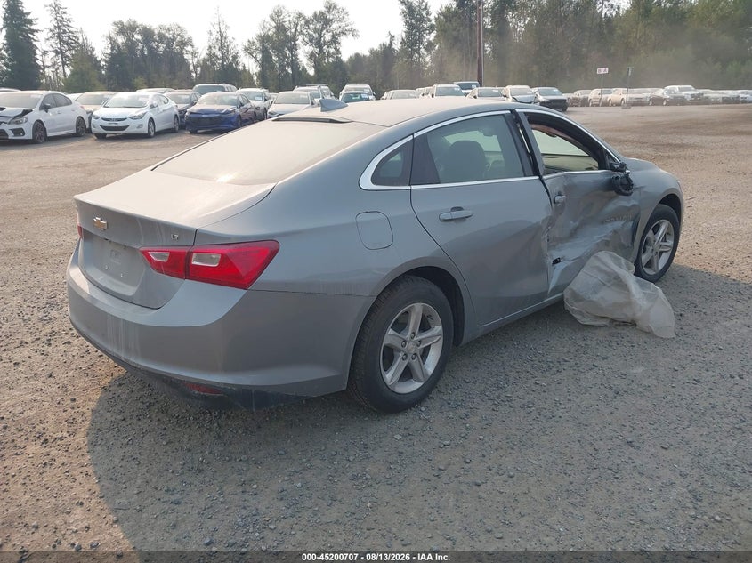 Vin: 1g1zd5st8pf236993, lot: 45698435, chevrolet malibu fwd 1lt 20234