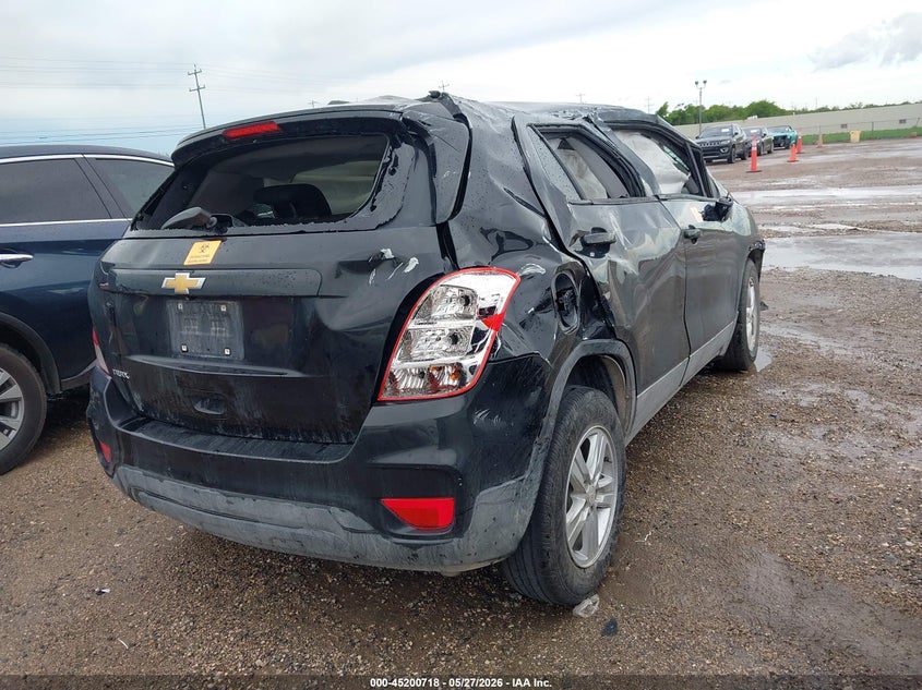 Vin: kl7cjksm8nb514581, lot: 45698446, chevrolet trax fwd ls 20224
