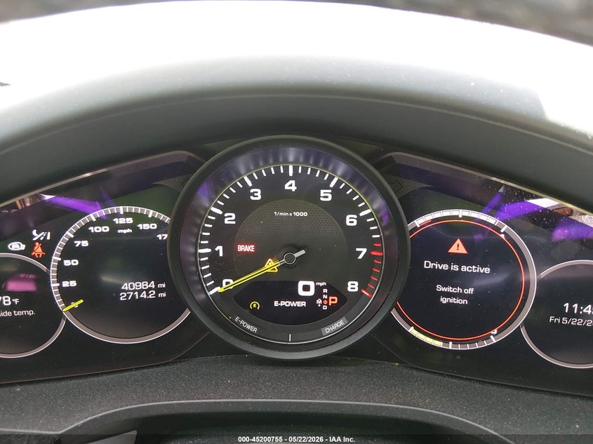 2019 Porsche Cayenne E-Hybrid VIN: WP1AE2AYXKDA50579 Lot: 45200755