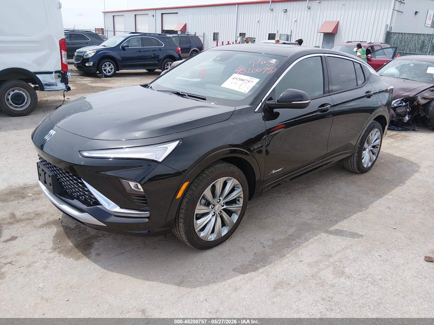 Vin: kl47lcep0sb189344, lot: 45698485, buick envista avenir fwd 20252