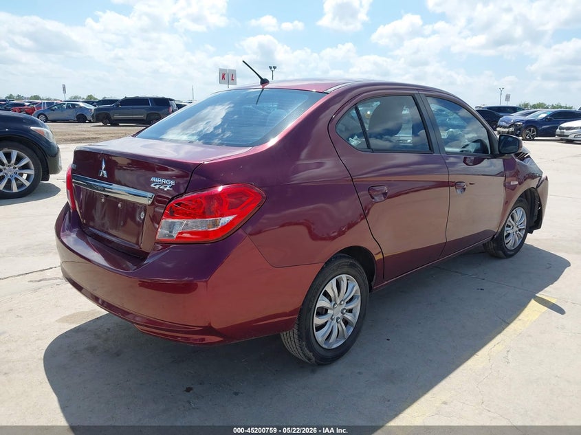 Vin: ml32f3fj0jhf11130, lot: 45698487, mitsubishi mirage g4 es 20184