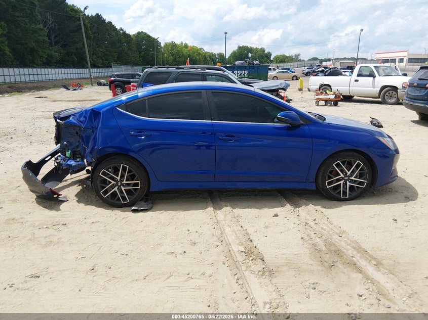 2020 Hyundai Elantra Sport VIN: KMHD04LB4LU993615 Lot: 45200765