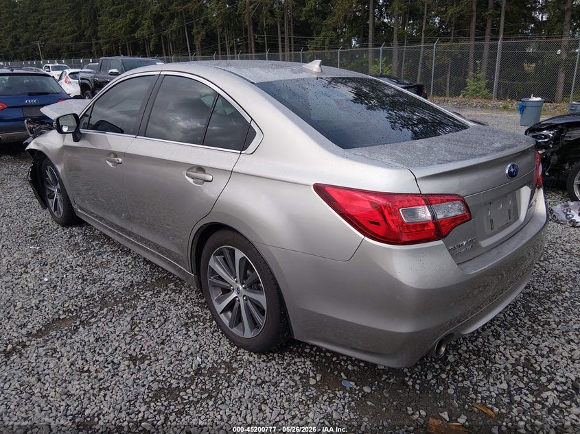 Vin: 4s3bnan65g3037891, lot: 45698505, subaru legacy 2.5i limited 20163