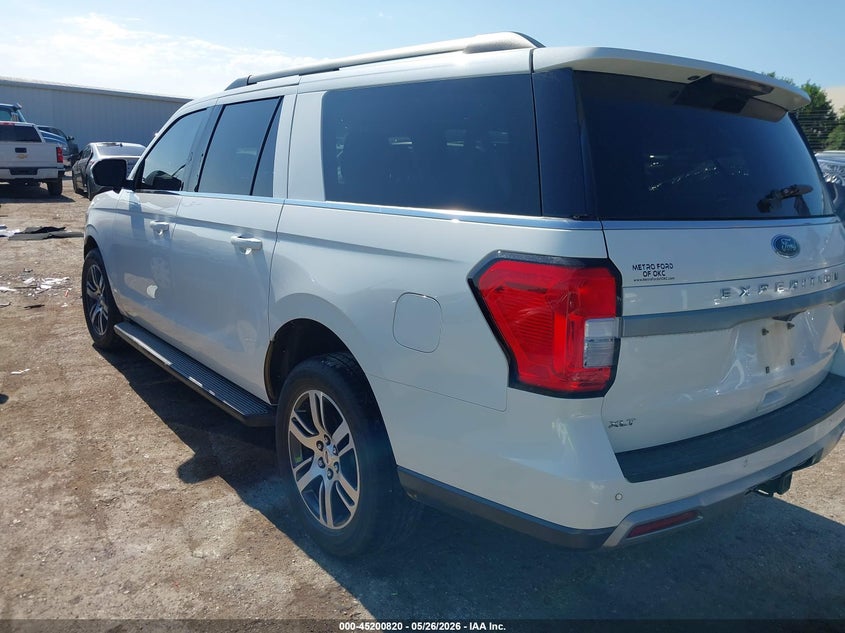 Vin: 1fmjk1j81rea56257, lot: 45698548, ford expedition xlt max 20243
