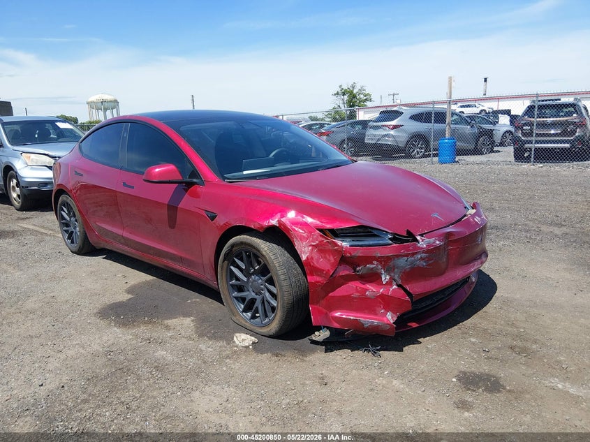 Vin: 5yj3e1ea7rf768529, lot: 45698578, tesla model 3 long range dual motor all-wheel drive/rear-wheel drive 20241