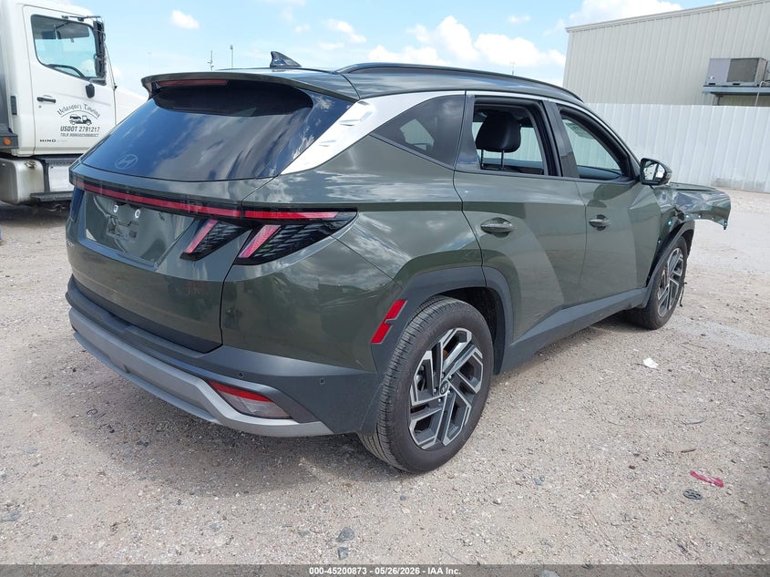 2025 HYUNDAI TUCSON auction photo 4