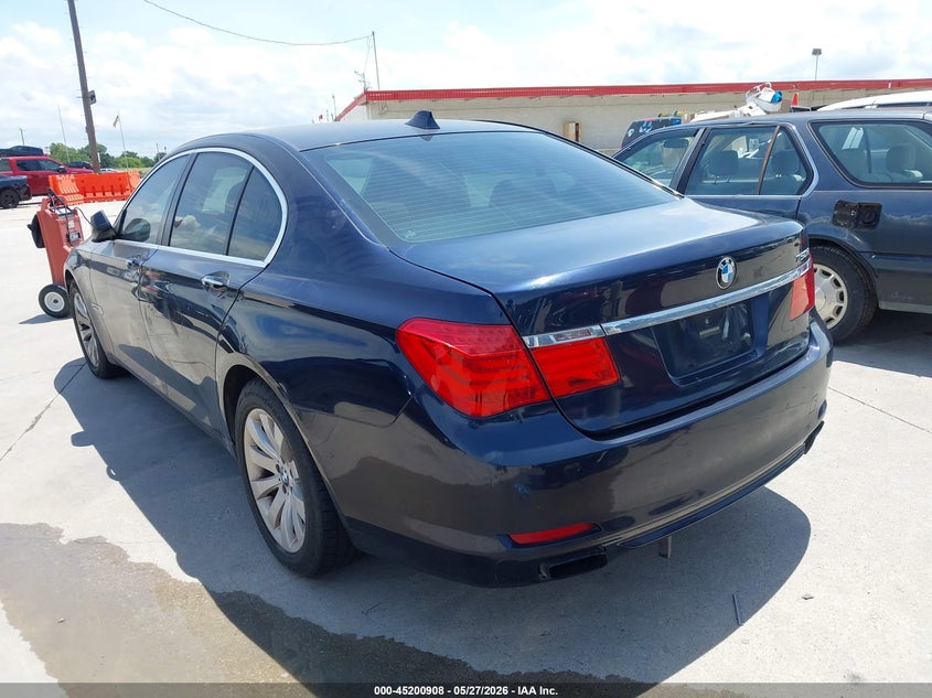 Vin: wbaka8c52bcy37259, lot: 45698636, bmw 750i 20113