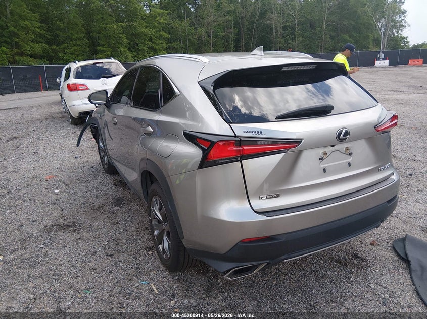 Vin: jtjyarbz9k2145901, lot: 45698642, lexus nx 300 f sport 20193