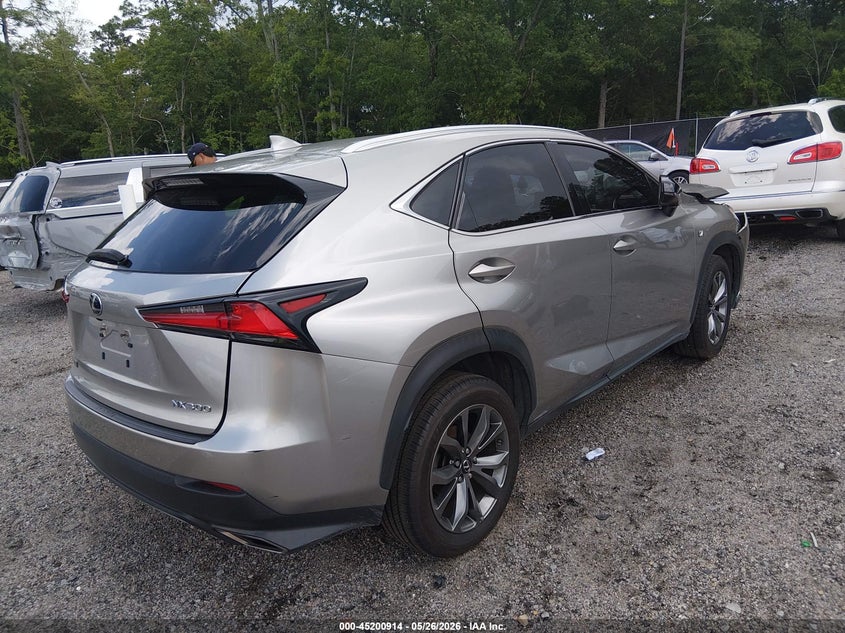 Vin: jtjyarbz9k2145901, lot: 45698642, lexus nx 300 f sport 20194