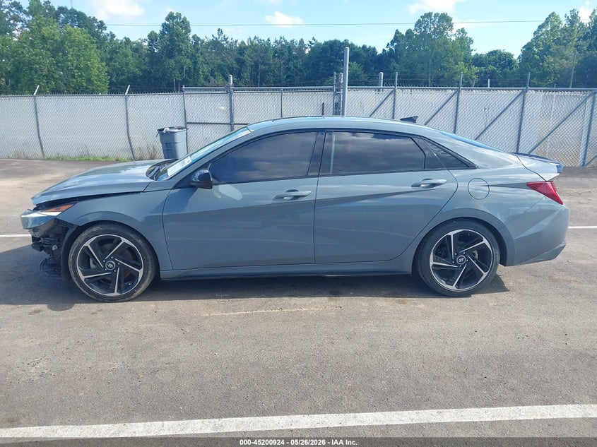 VIN KMHLR4AF8PU441631 2023 HYUNDAI ELANTRA N LINE