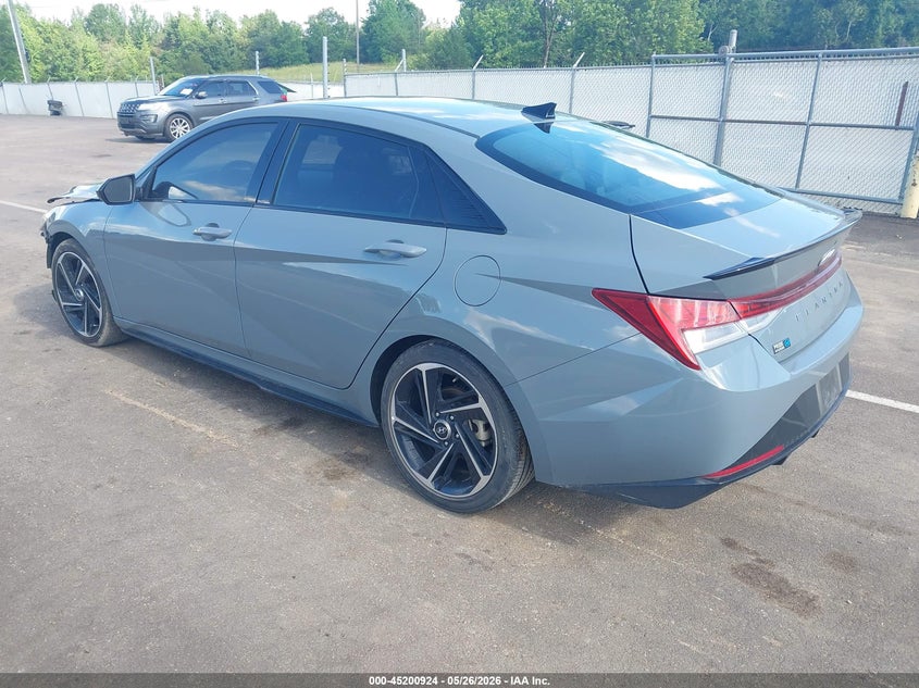 VIN KMHLR4AF8PU441631 2023 HYUNDAI ELANTRA N LINE