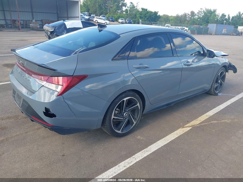 VIN KMHLR4AF8PU441631 2023 HYUNDAI ELANTRA N LINE