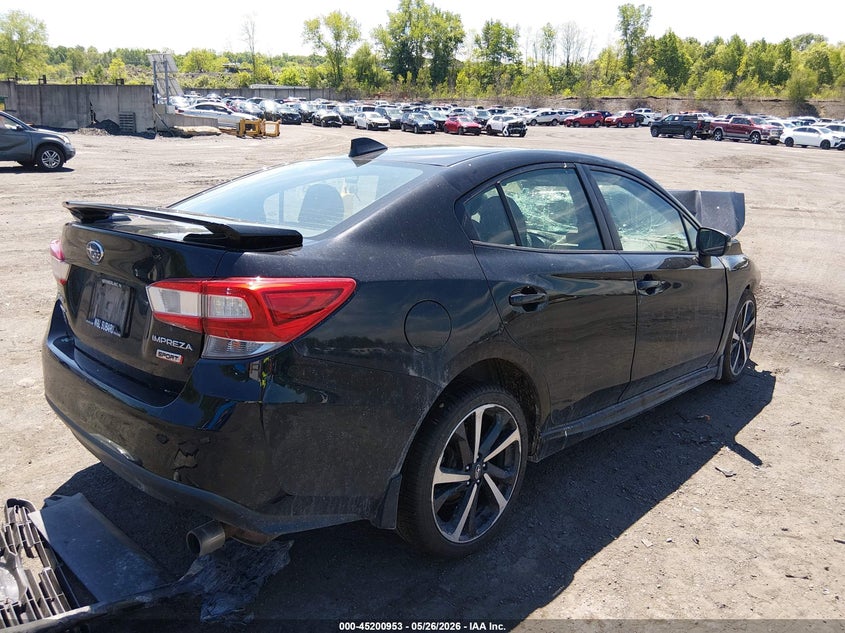 Vin: 4s3gkam69l3604551, lot: 45698681, subaru impreza sport 20204