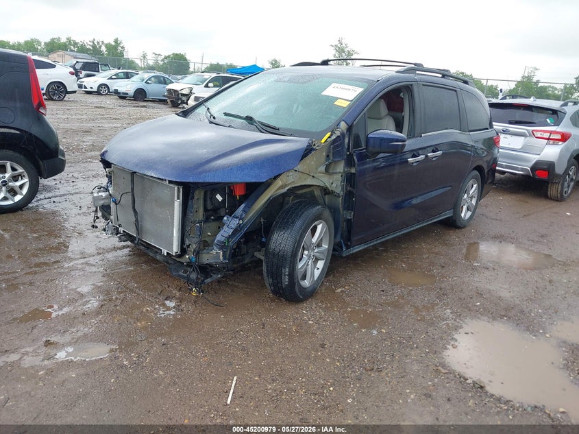 VIN 5FNRL6H71KB100793 2019 HONDA ODYSSEY EX-L
