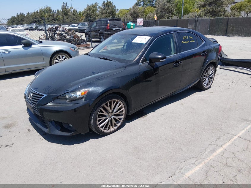 Vin: jthbf1d23f5049342, lot: 45698711, lexus is 250 20152