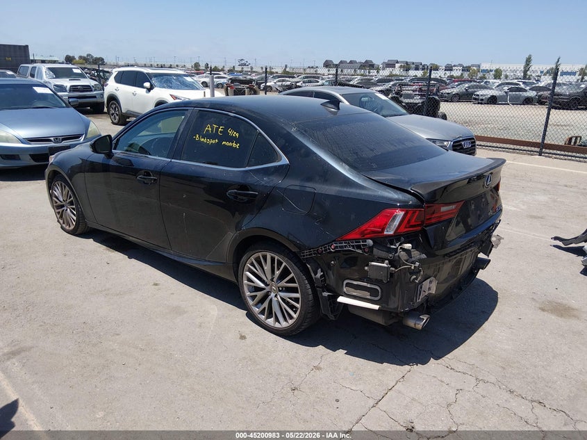 Vin: jthbf1d23f5049342, lot: 45698711, lexus is 250 20153