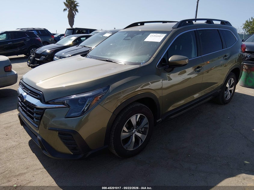 Vin: 4s4wmaad4s3422002, lot: 45698745, subaru ascent premium 8-passenger 20252