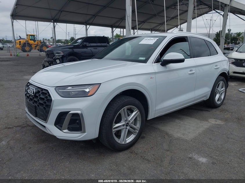 Vin: wa1e2afy4r2101072, lot: 45698747, audi q5 premium plus 55 tfsi e s line quattro s tronic 20242