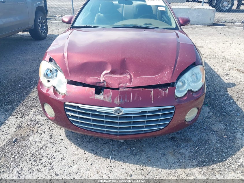 2004 Chrysler Sebring Limited VIN: 4C3AG52H44E128656 Lot: 45201037